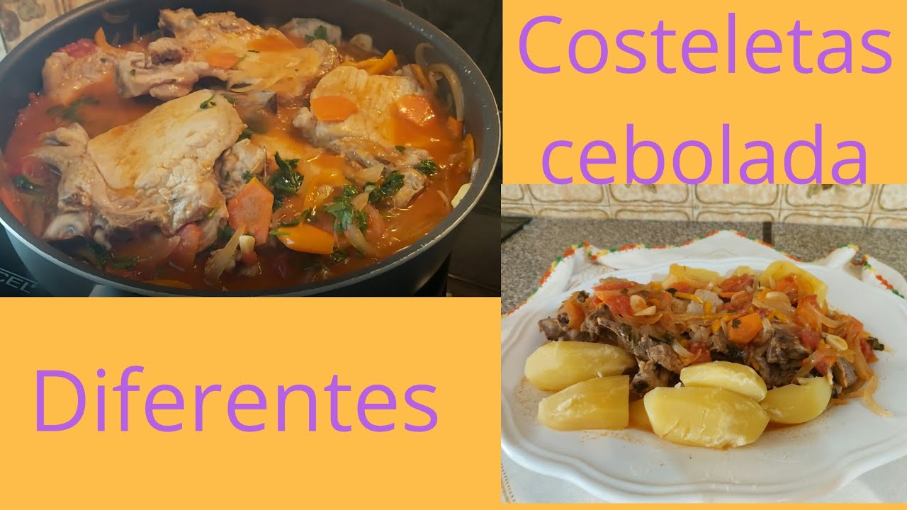 Costeletas de cebolada/Diferente das Tradicionais!!!