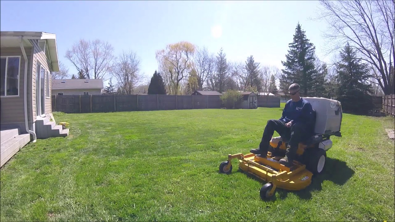 Walker Mower on crappy lawns