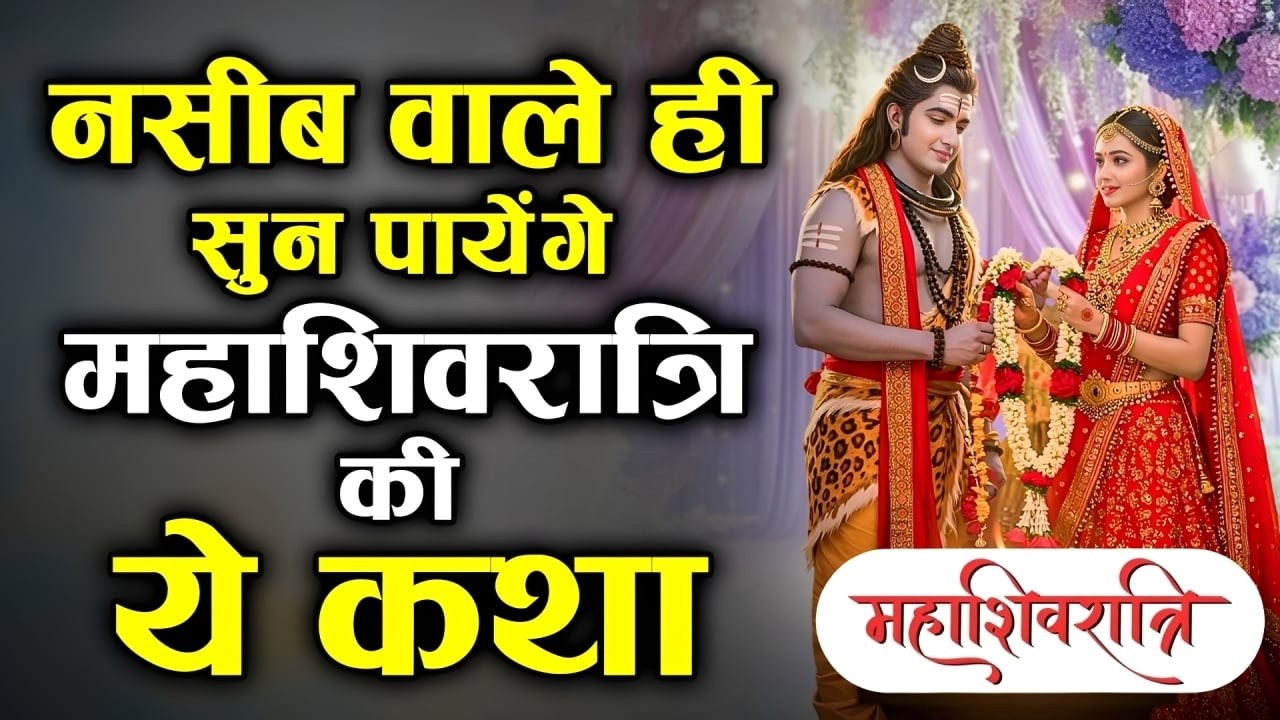 नसीब वाले ही सुन पायेंगे महाशिवरात्रि की ये कथा ,जरूर सुने~Mahashivratri Special New Shiv Gatha2026