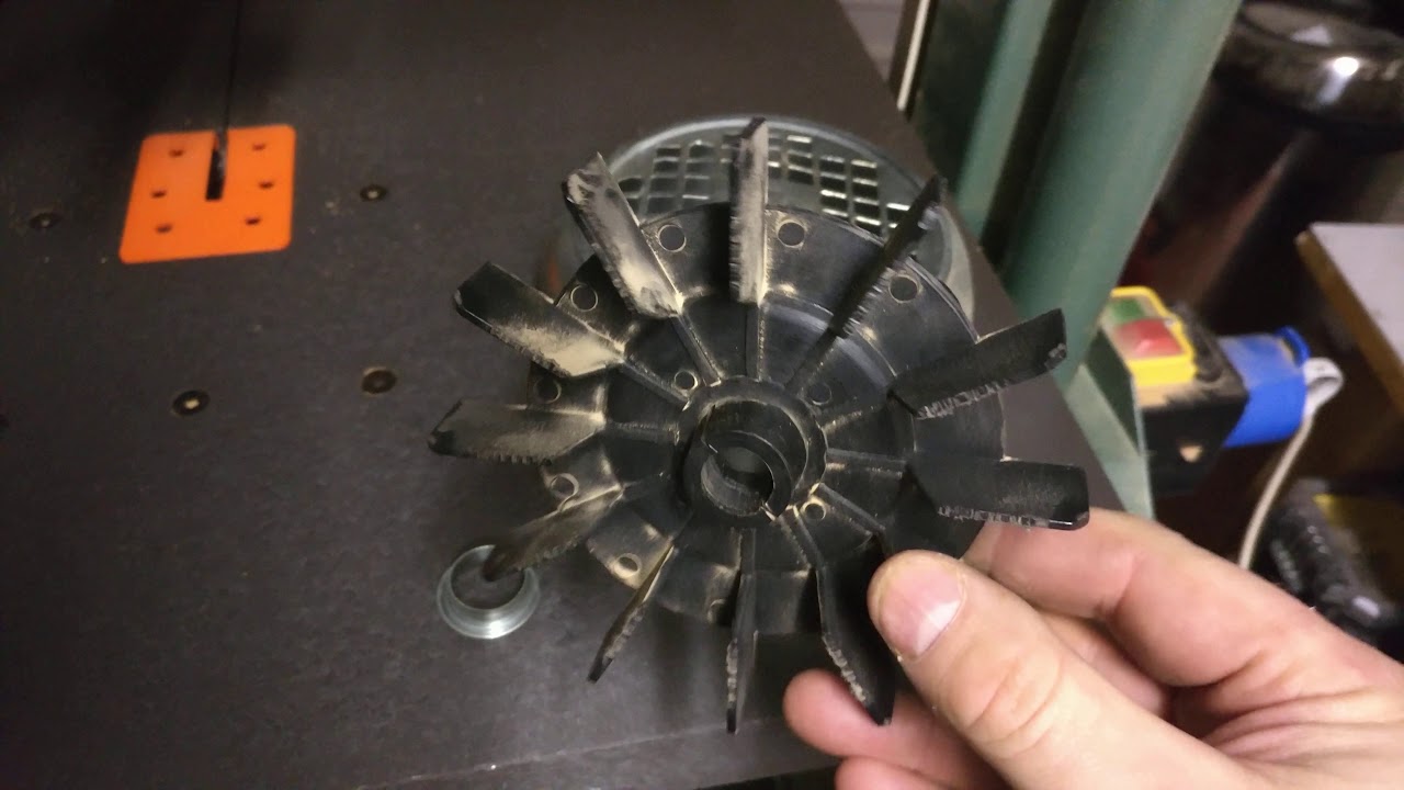 Kity 613 Bandsaw Motor Fan Repair