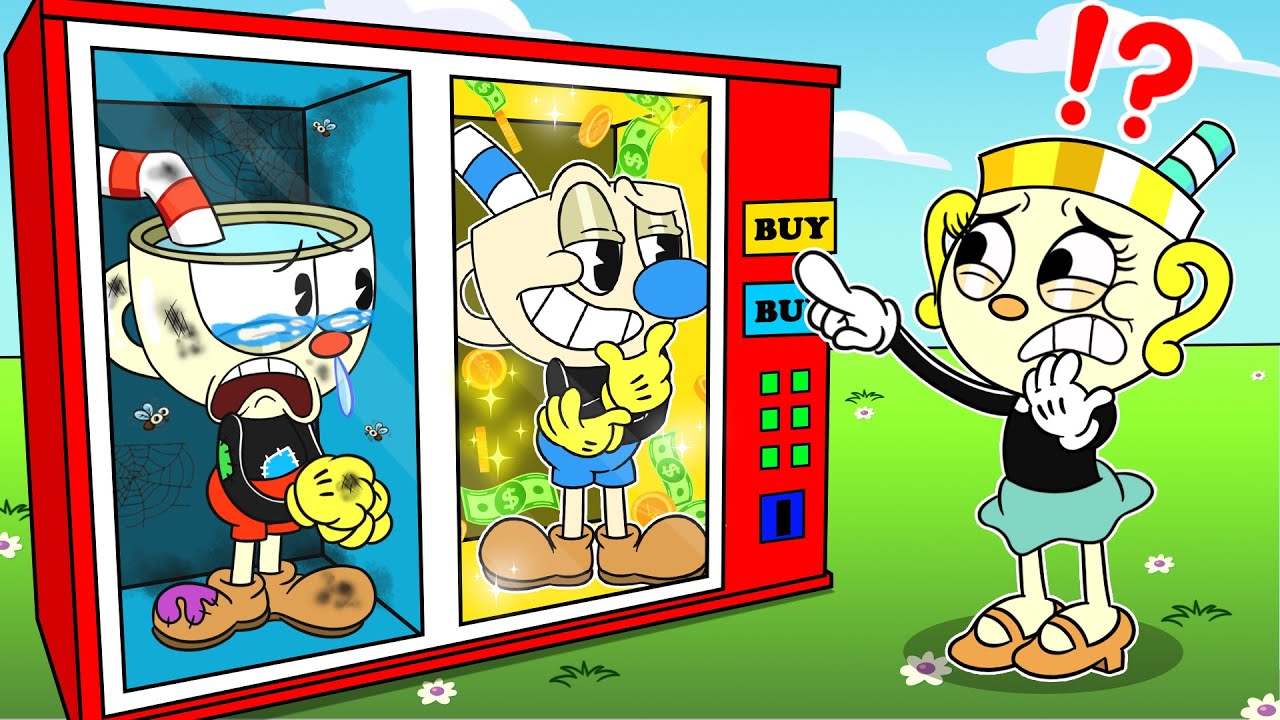 Rich Boyfriend and Broke Boyfriend | Who loves Ms. Charlice ? | Cuphead Animation