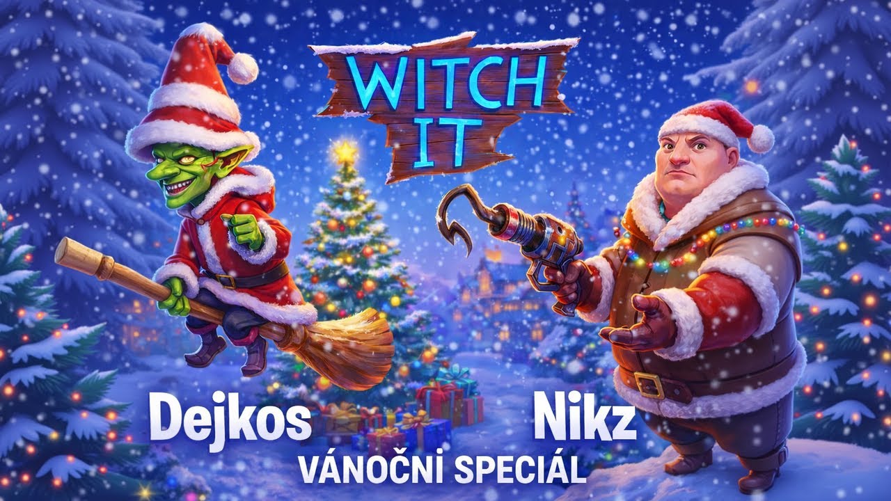 MÁM ULTIMÁTNÍ SCHOVKU!😂| Witch It | Dejkos&@N1kzcz
