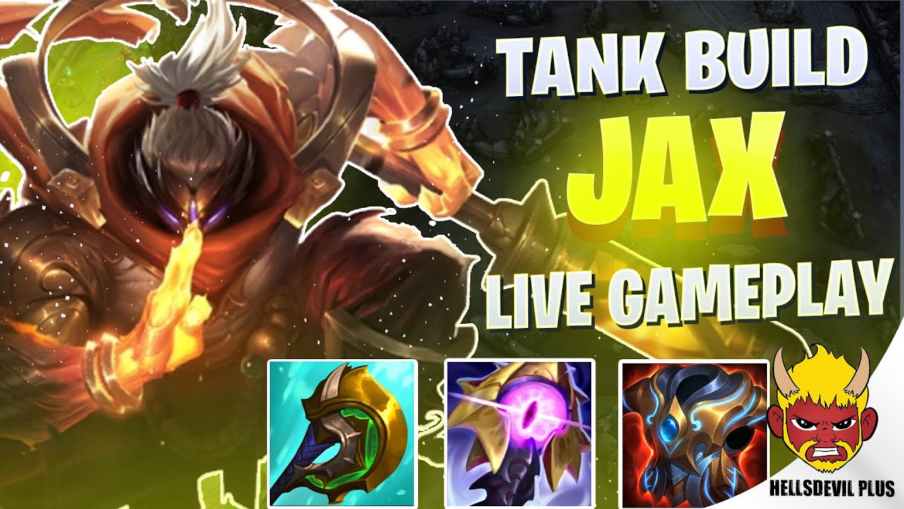 This Tank Jax Build Is DISGUSTING! - Wild Rift HellsDevil Plus Gameplay