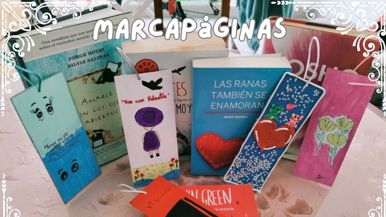 Ideas de marcapáginas para tus libros 📚🤓