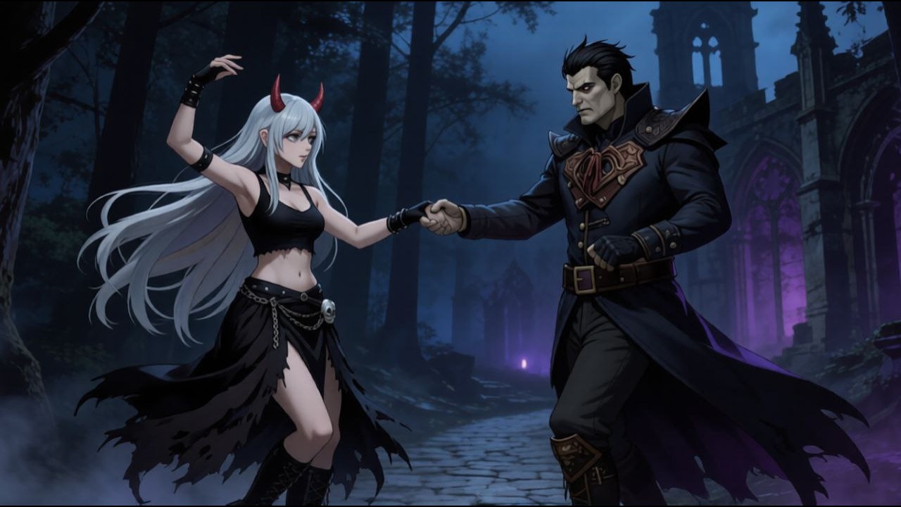 Heroes of Might and Magic 5 | The Union | The lady and the vampire versus the mages