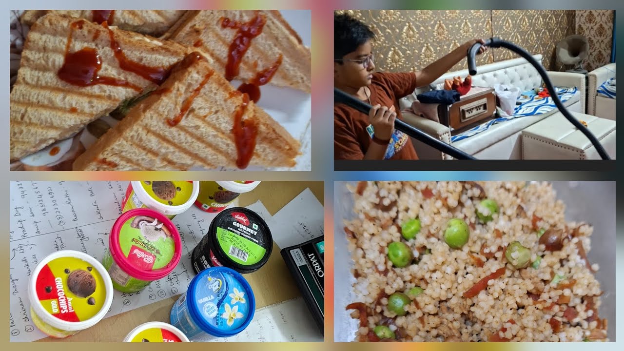 ছোট ছোট মুহূর্তের সুখ 😊 | ছেলে করলো ভ্যাকুয়াম ক্লিন| হোলির মিষ্টি বিরতি