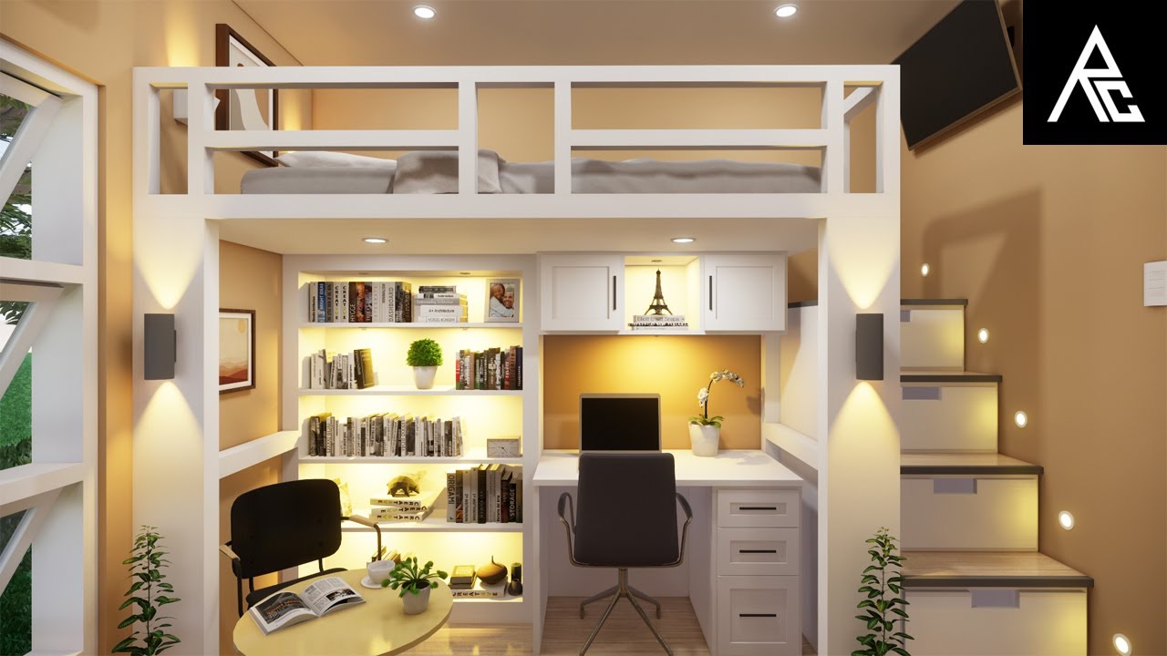 Amazing Loft Bed Idea for Small Rooms