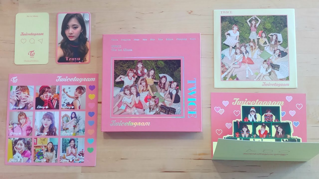 트와이스 (TWICE) 1st Full Album 'twicetagram' (Thailand Edition) Unboxing