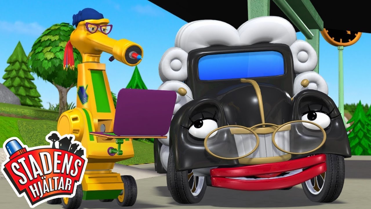 Bästa Staden Någonsin | Stadens Hjältar - Säsong 2 | Bilar Tecknad för barn | Fordon Barnprogram