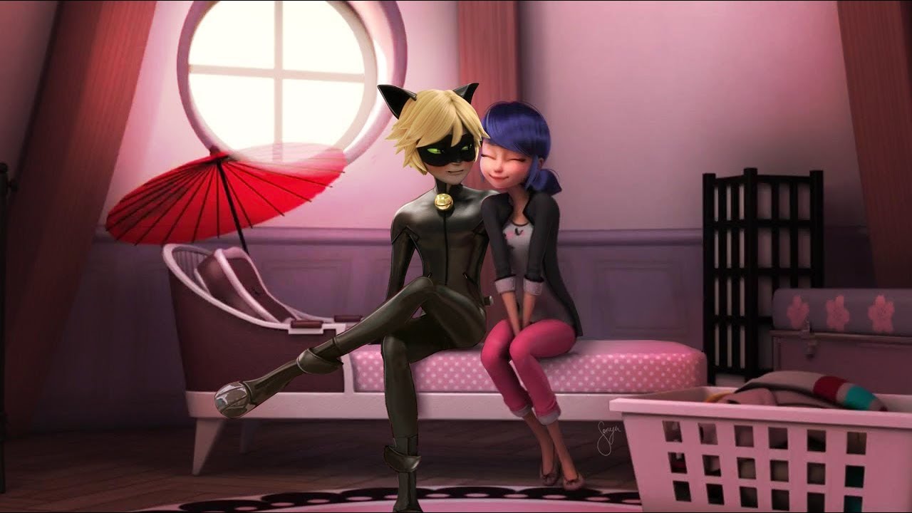 ~She looks so beautiful... | MariChat [Miraculous LadyBug Speededit]