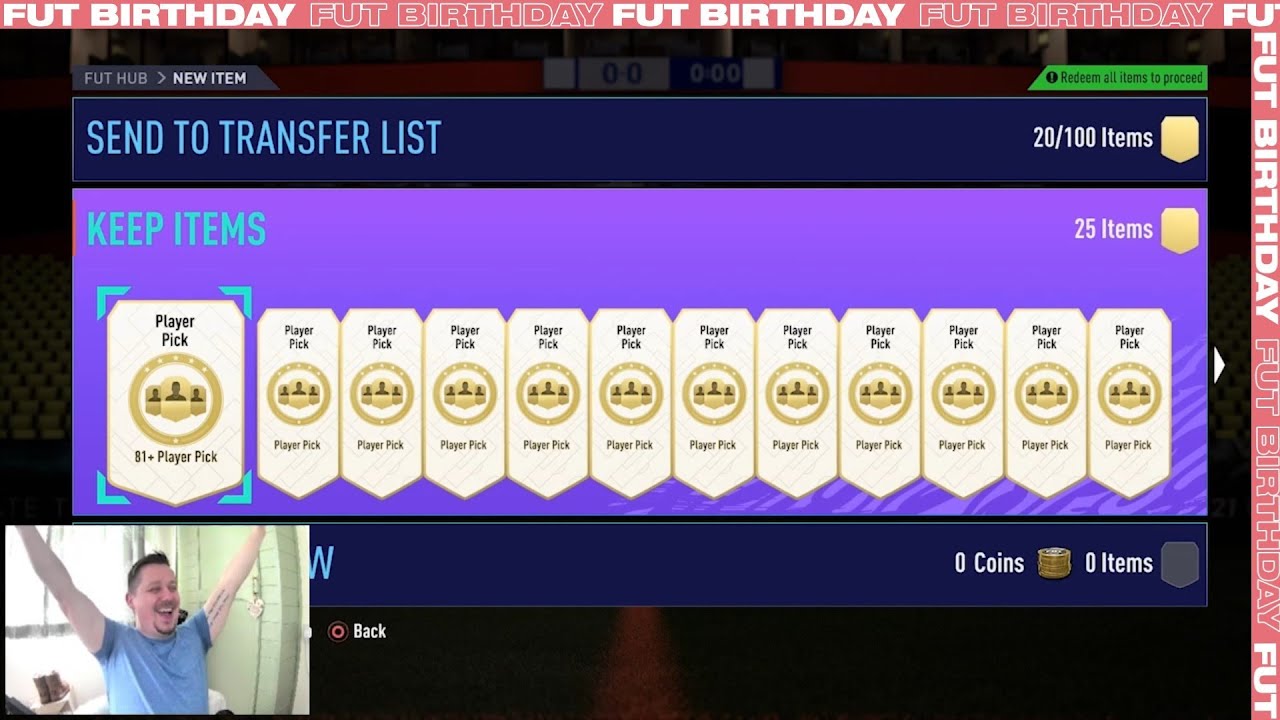FIFA 21 FUT BIRTHDAY TEAM 2 PACK OPENING - WE GOT HIM!!!!!