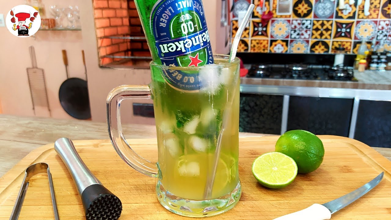Como Fazer Caipirinha com Cerveja sem Álcool