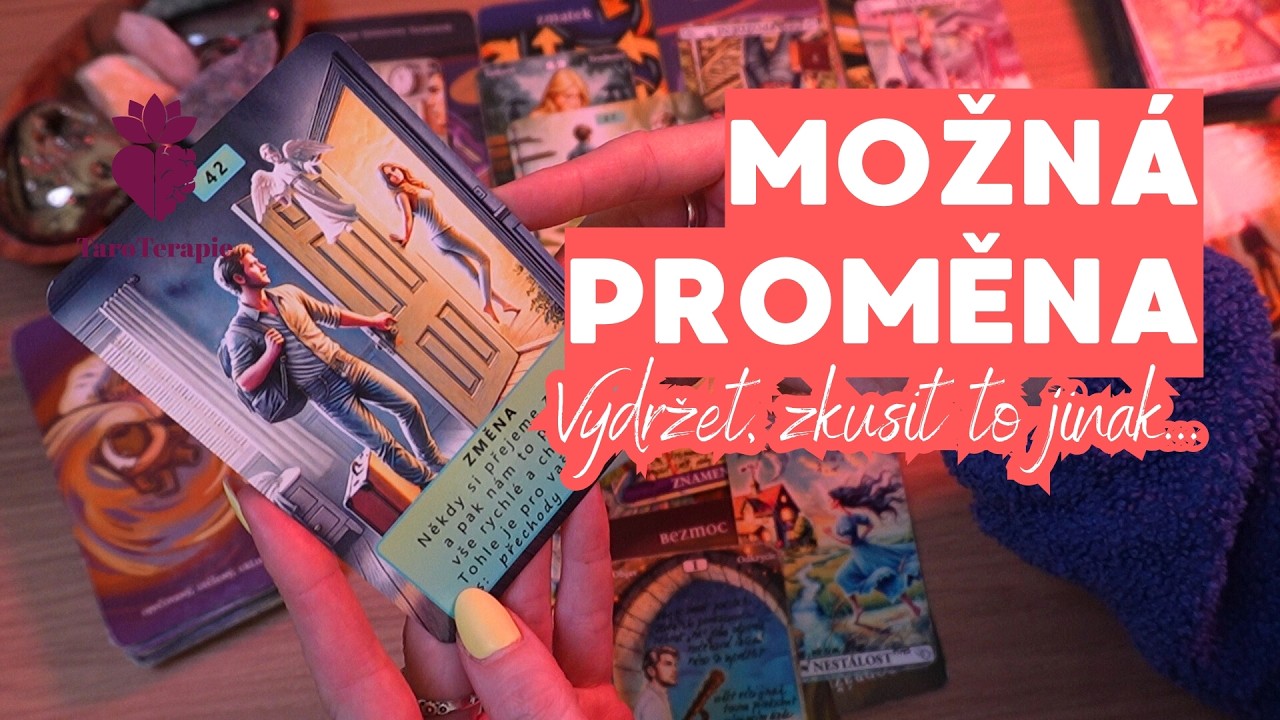 Možná proměna ♥ Vydržet a zkusit to jinak #taroterapie #tarot #vykladkaret #taroterapiebarbra