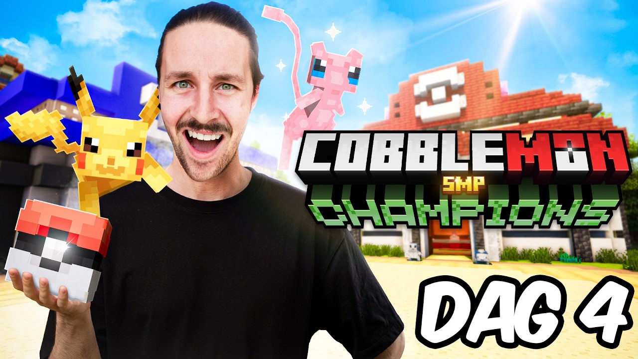 🔴✨SHINY DAY ✨Cobblemon SMP Champions - Dag 4 (middag)