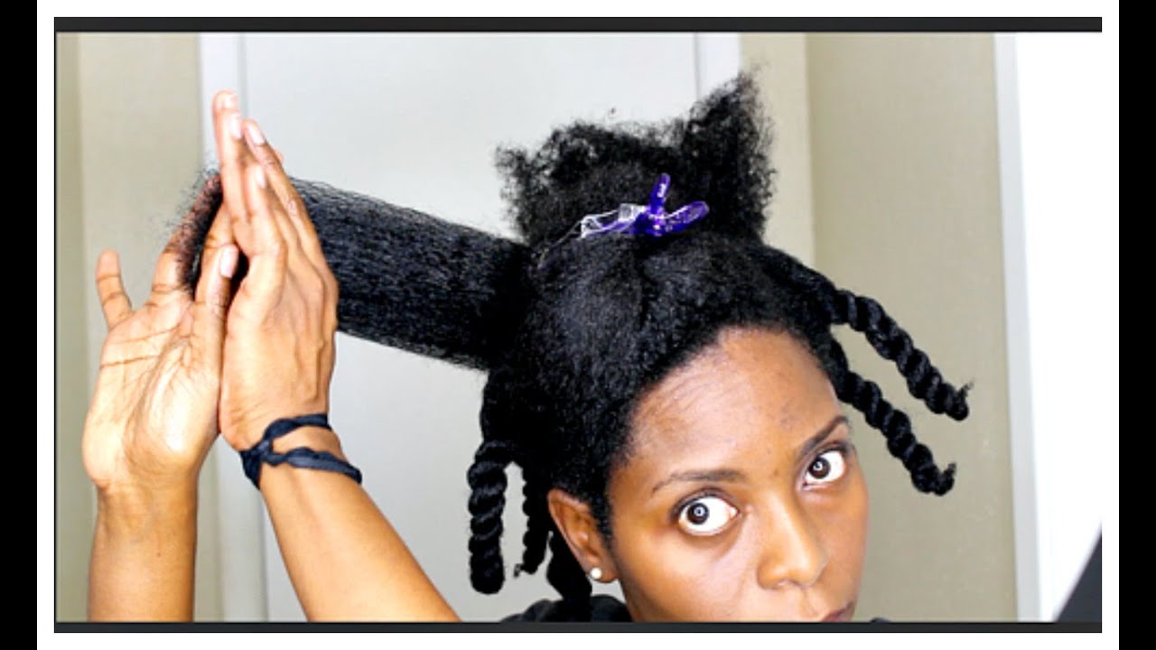 How To Trim Natural Hair || - 4b/4c Hair - VeePeeJay