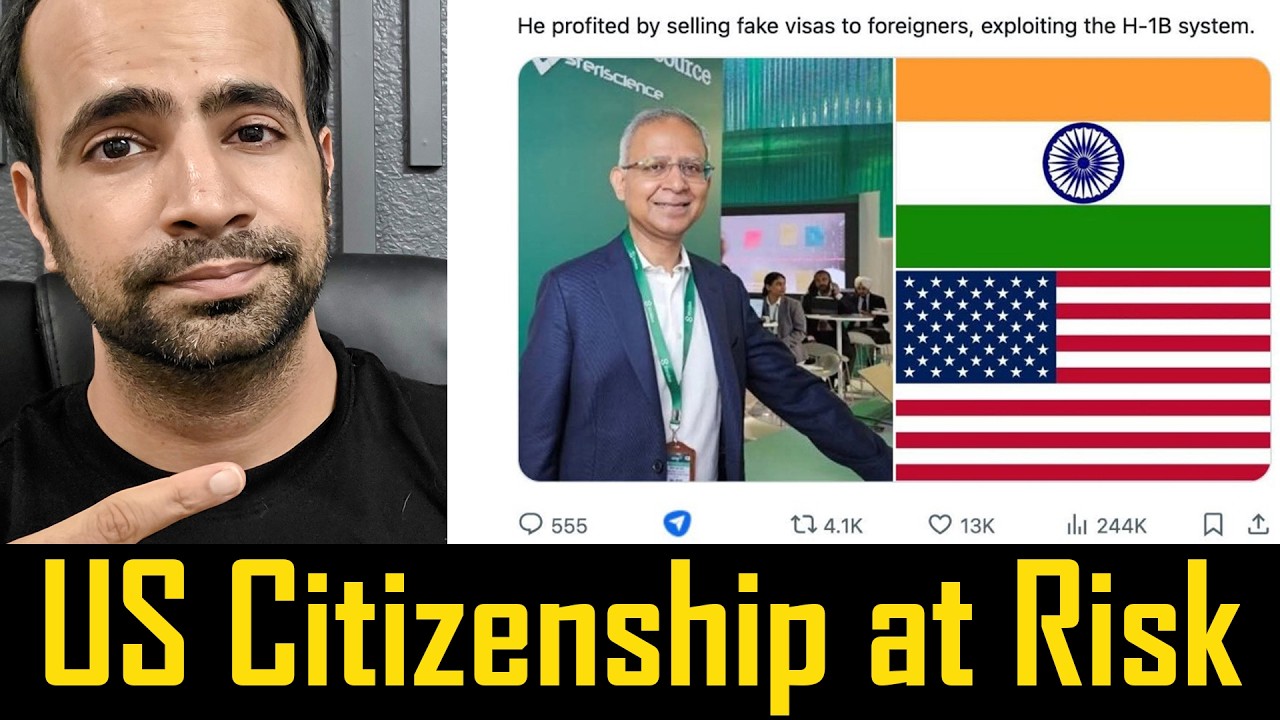 Big Trouble for Indian CEO: Citizenship at Risk Due to H1B Scam