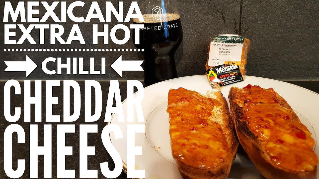 Mexicana Extra Hot Chilli Cheddar Cheese Baguette With Paradise Chocolate Coconut Stout