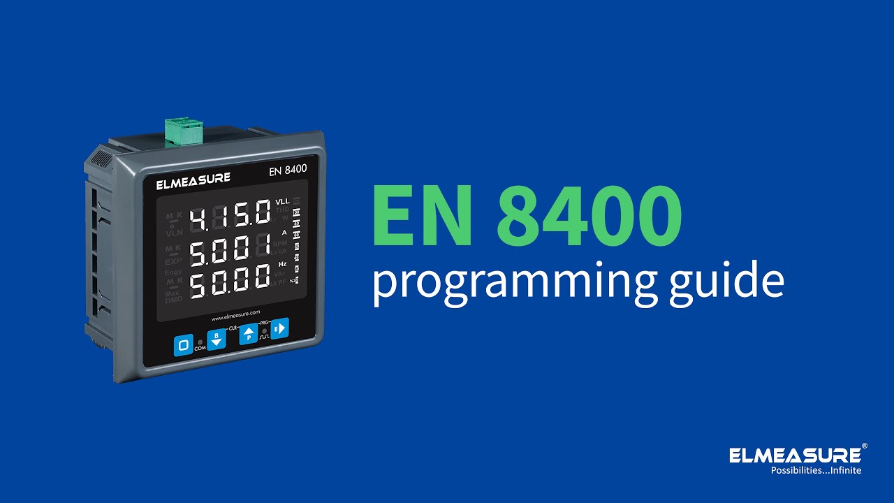 EN 8400 | प्रोग्रामिंग गाइड | हिंदी | Programming guide