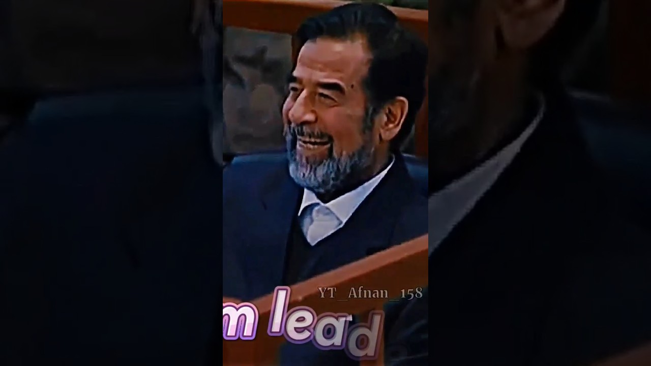 muslim leaders then vs now sadam hussein salahudin ayubi #history #nasheed