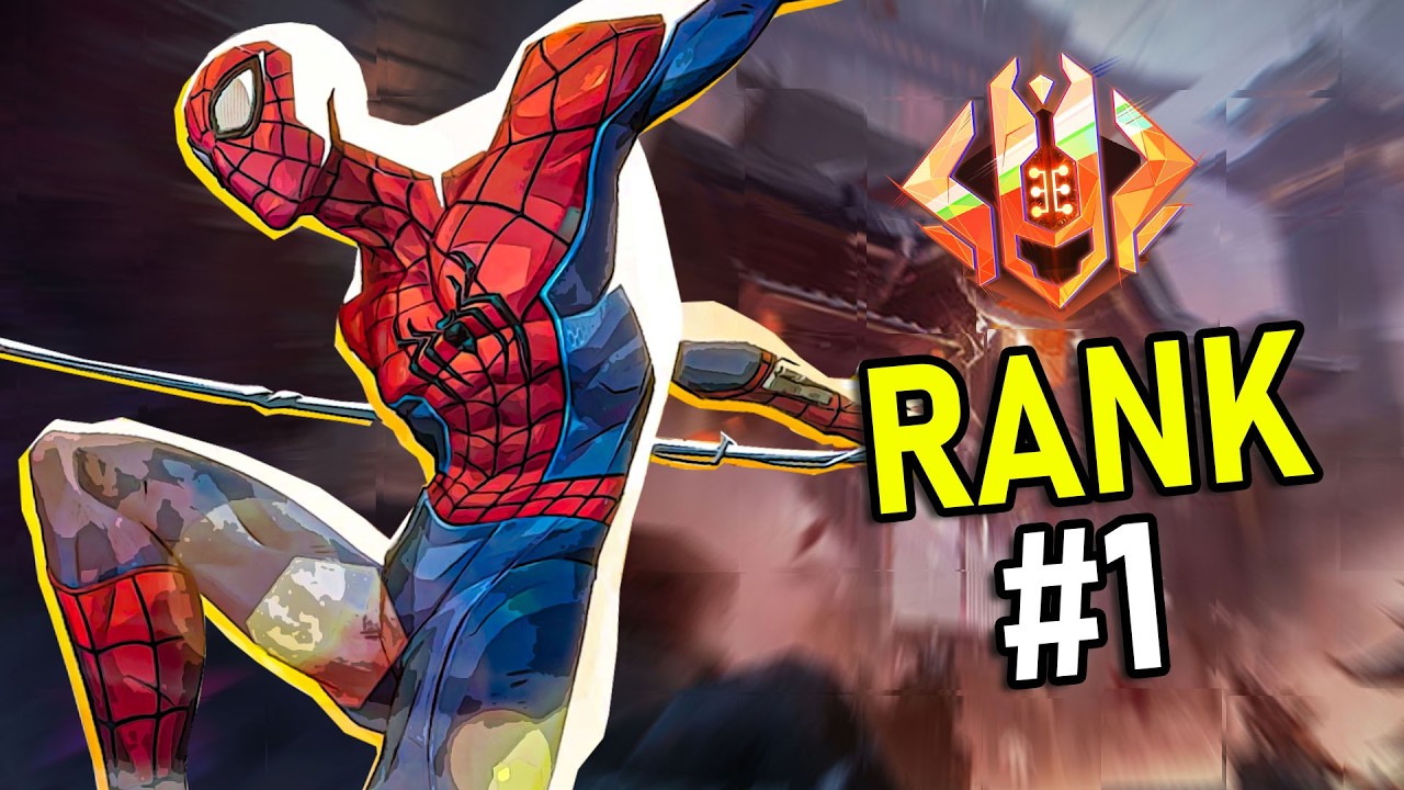 ЛУЧШИЙ ЧЕЛОВЕК-ПАУК В МИРЕ (РАНГ 1) Ti1ted ГЕЙМПЛЕЙ ОТ ПЕРВОГО ЛИЦА MARVEL RIVALS