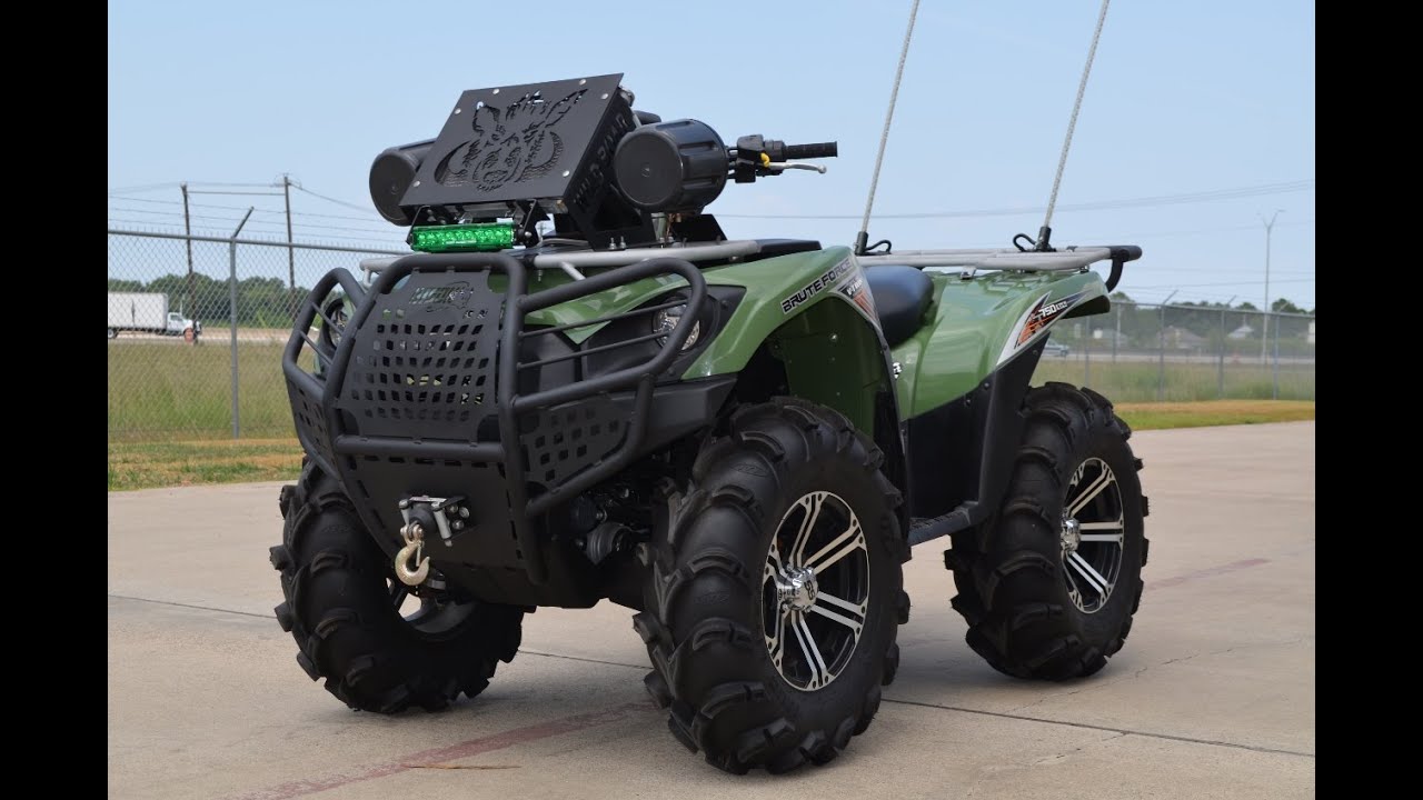$9,499:   For Sale Pre Owned 2012 Kawasaki Brute Force 750 Lifted and loaded!