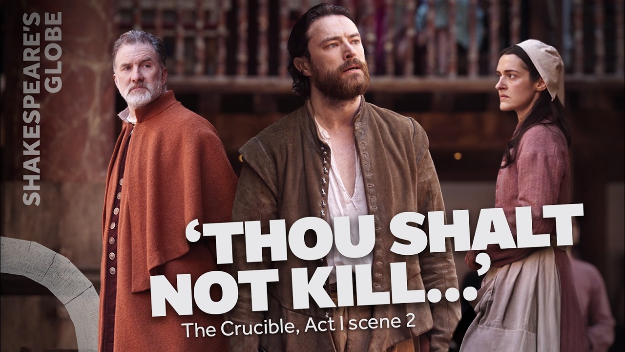 Reverend Hale questions John Proctor | Act I scene 2 | The Crucible (2025)