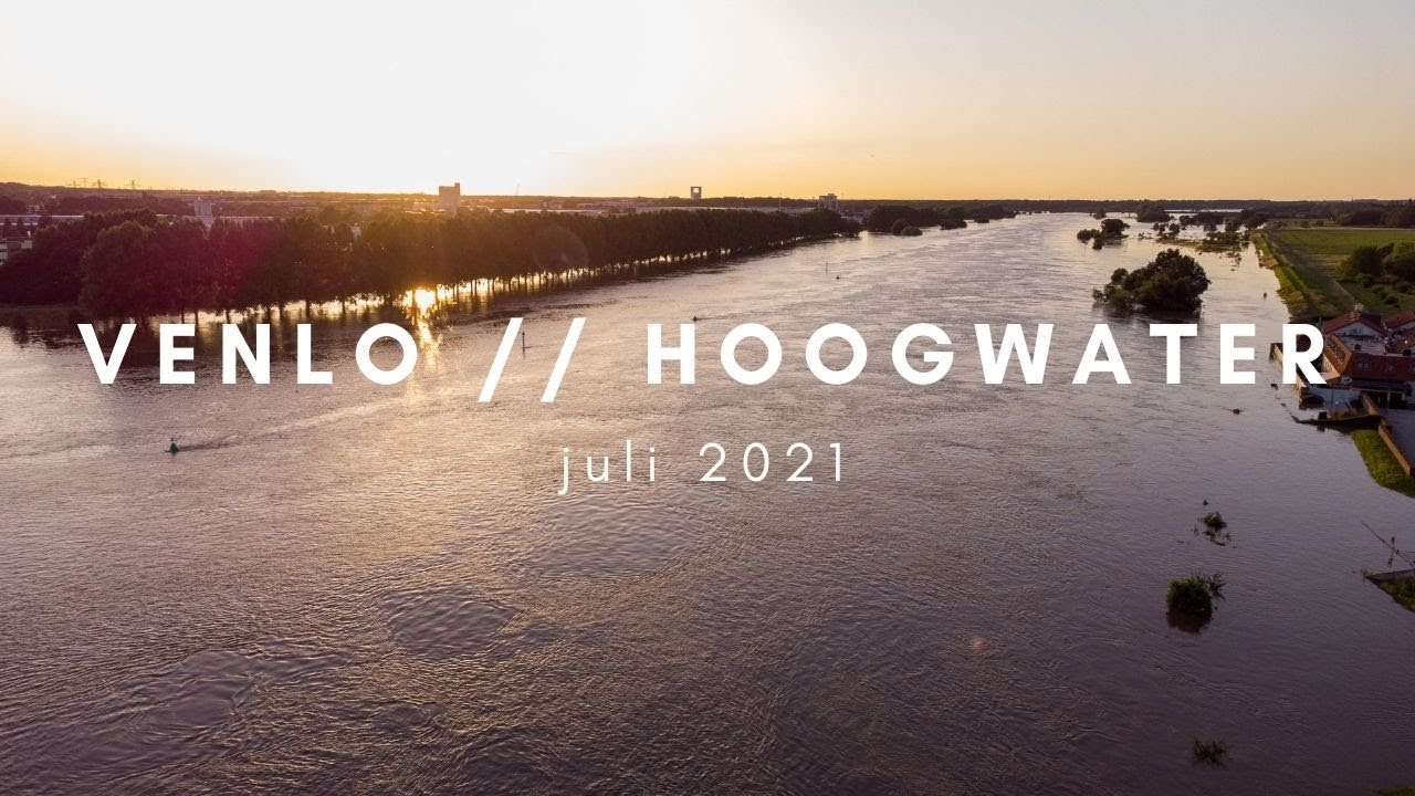 VENLO - MAAS // Hoogwater 18 juli 2021 || by drone