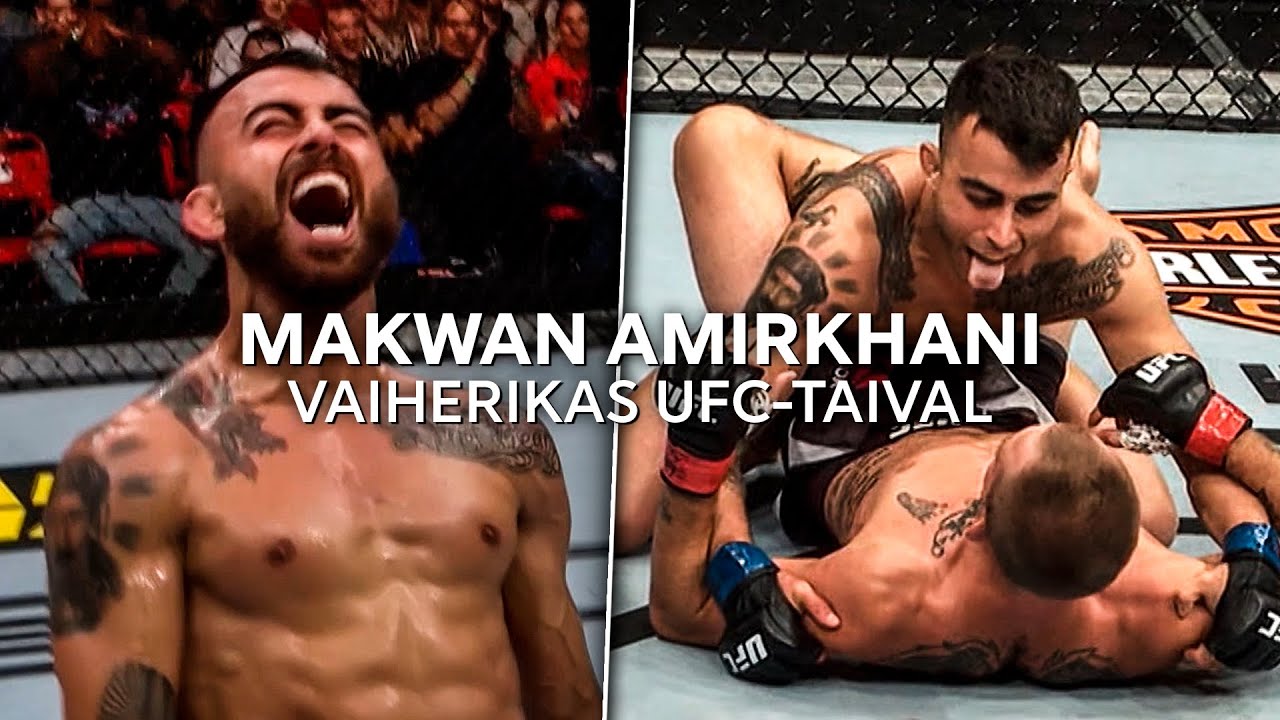 Makwan Amirkhanin vaiherikas UFC-taival | UFC 251: Amirkhani vs. Henry 12.7. klo 03:00 Viaplayssa