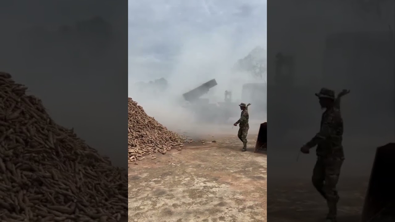 BM-21 Grad in Cambodia | Soviet-Era Rocket Power Still in Service #BM21 #CambodiaMilitary