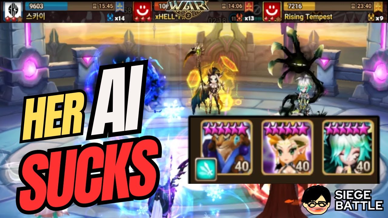 This Is Why You Don't Use Ethna in Siege Defense - Summoners War