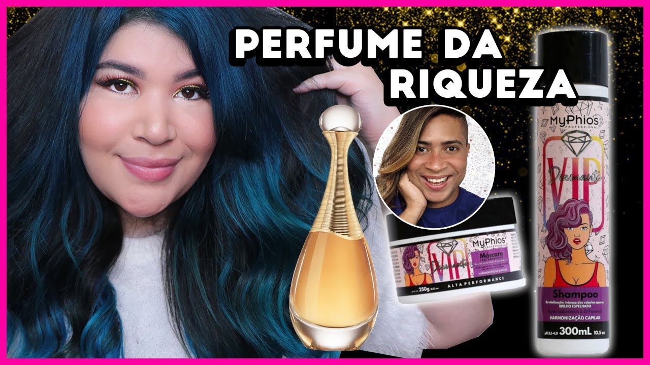 💎CHEIRO DA RIQUEZA! VIP DIAMANTE MYPHIOS fragrância J'adore Dior