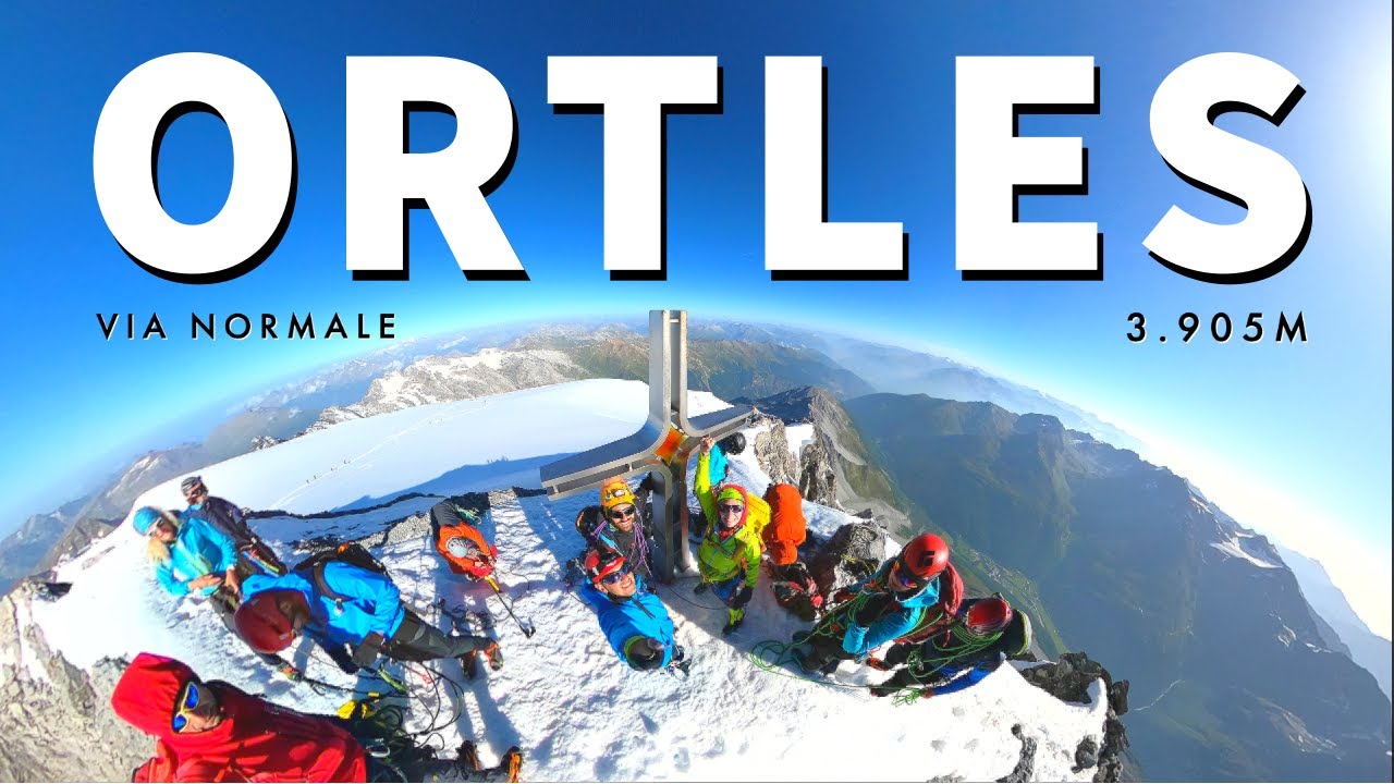 ORTLES 3.905m 🏔 Via Normale