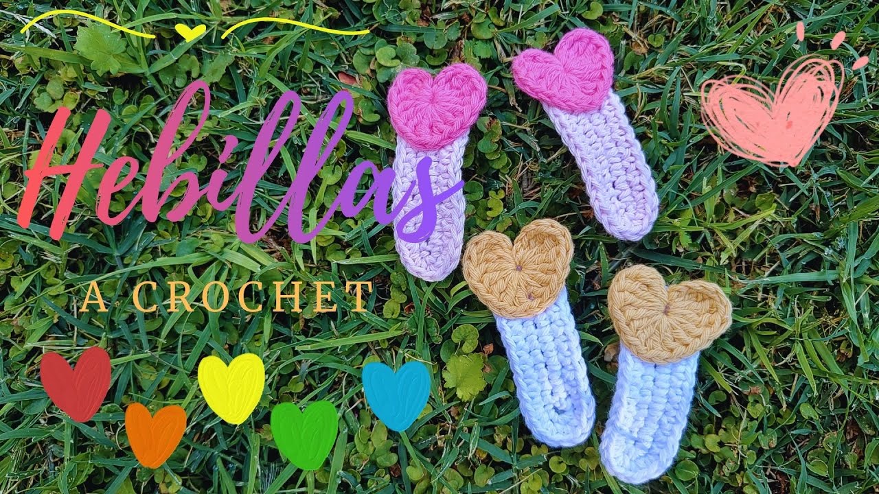 ¡Vende TODO! 🤑 Teje estas HEBILLAS a Crochet en 5 minutos y gana dinero