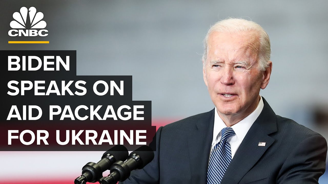 President Biden announces new aid package for Ukraine &mdash; 4/21/22