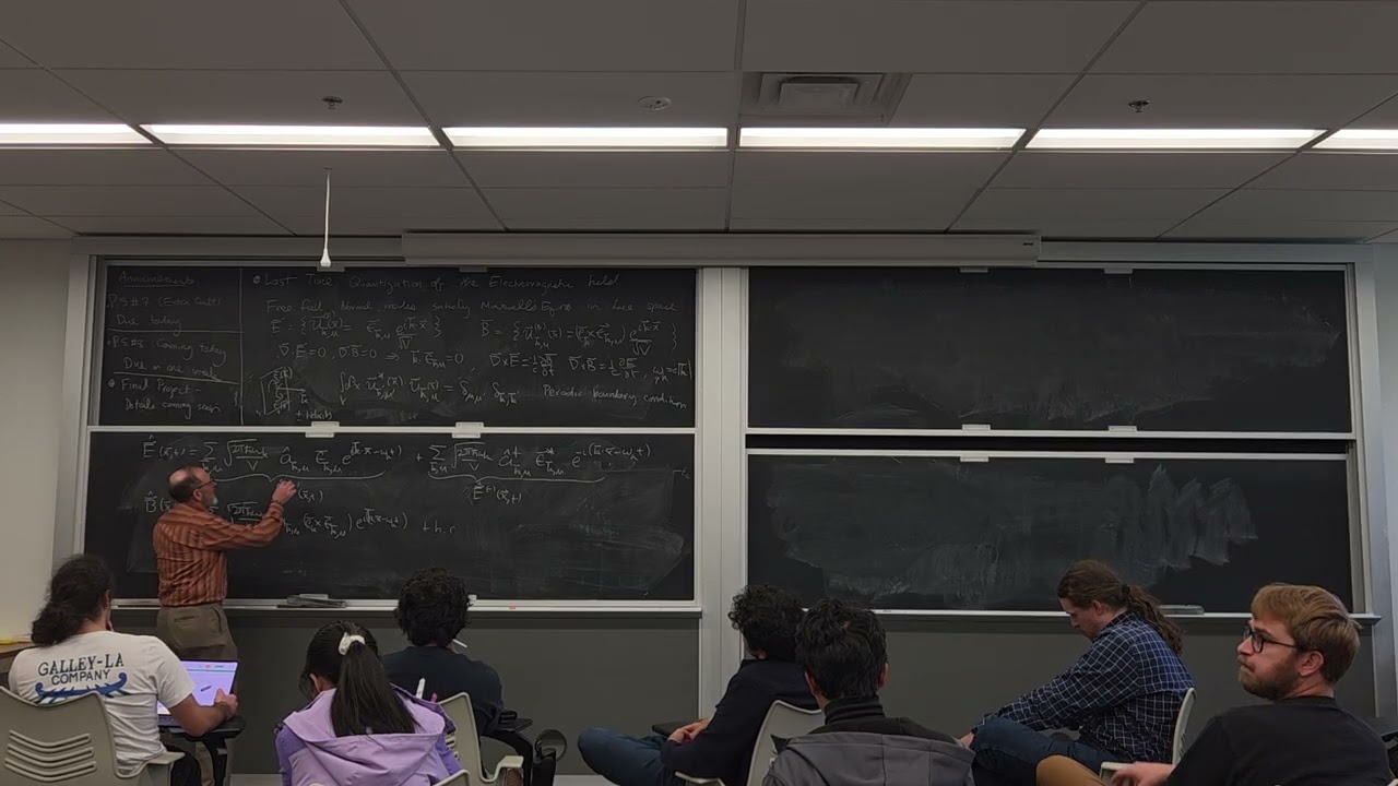 Quantum Optics L18: Coherent states as quasi-classical states of the electromagnetic field