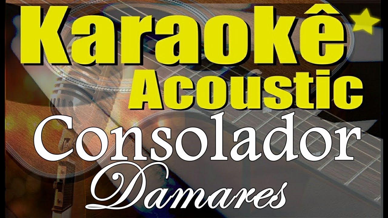 Damares - Consolador (Karaokê Acústico) playback