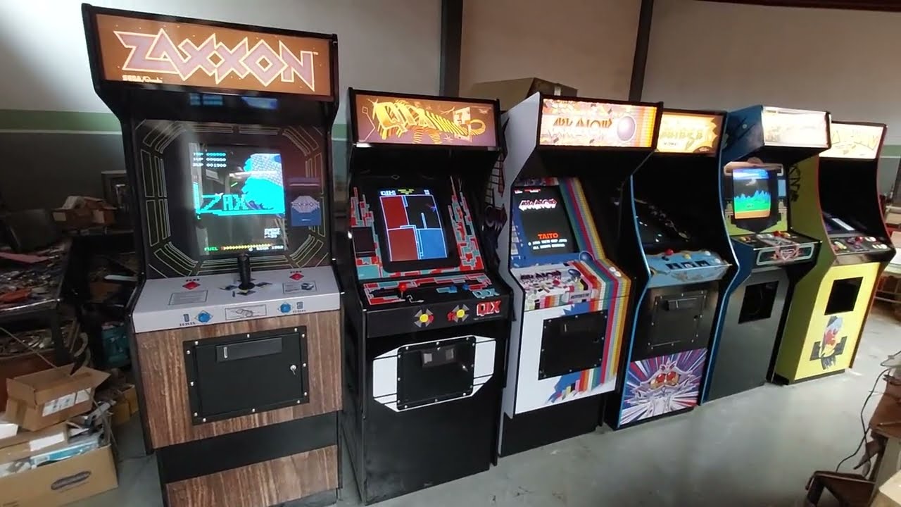 Arcade clássicos em desenvolvimento, ouçam a nostalgia...únicas no Brasil!