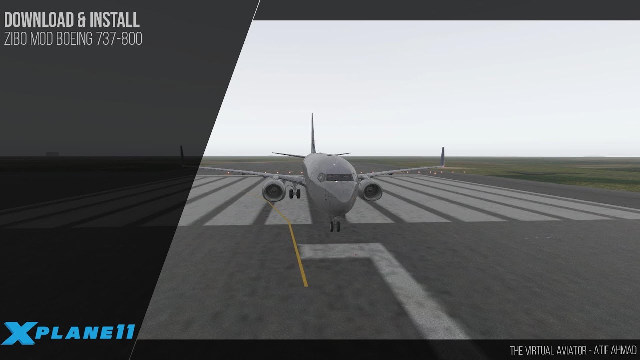 Загрузите и установите Zibo Mod Boeing 737 800 для X-Plane 11