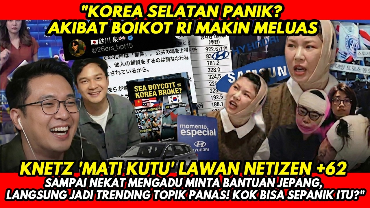 KENA MENTAL LAWAN +62! KOREA PANIK DI-BOIKOT SAMPAI NEKAT NGEMIS KE JEPANG, LANGSUNG TRENDING NO.1!