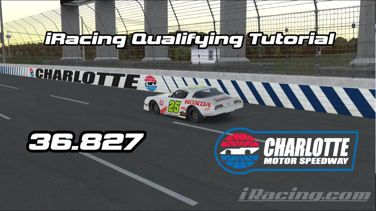 How to Qualify Pole Every time in Charlotte Street Stocks (iRacing)