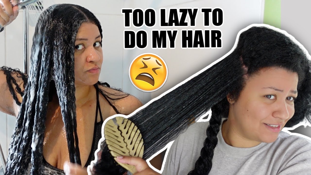 FAST wash day routine for busy (or lazy 👀) naturals! *save your time sis*