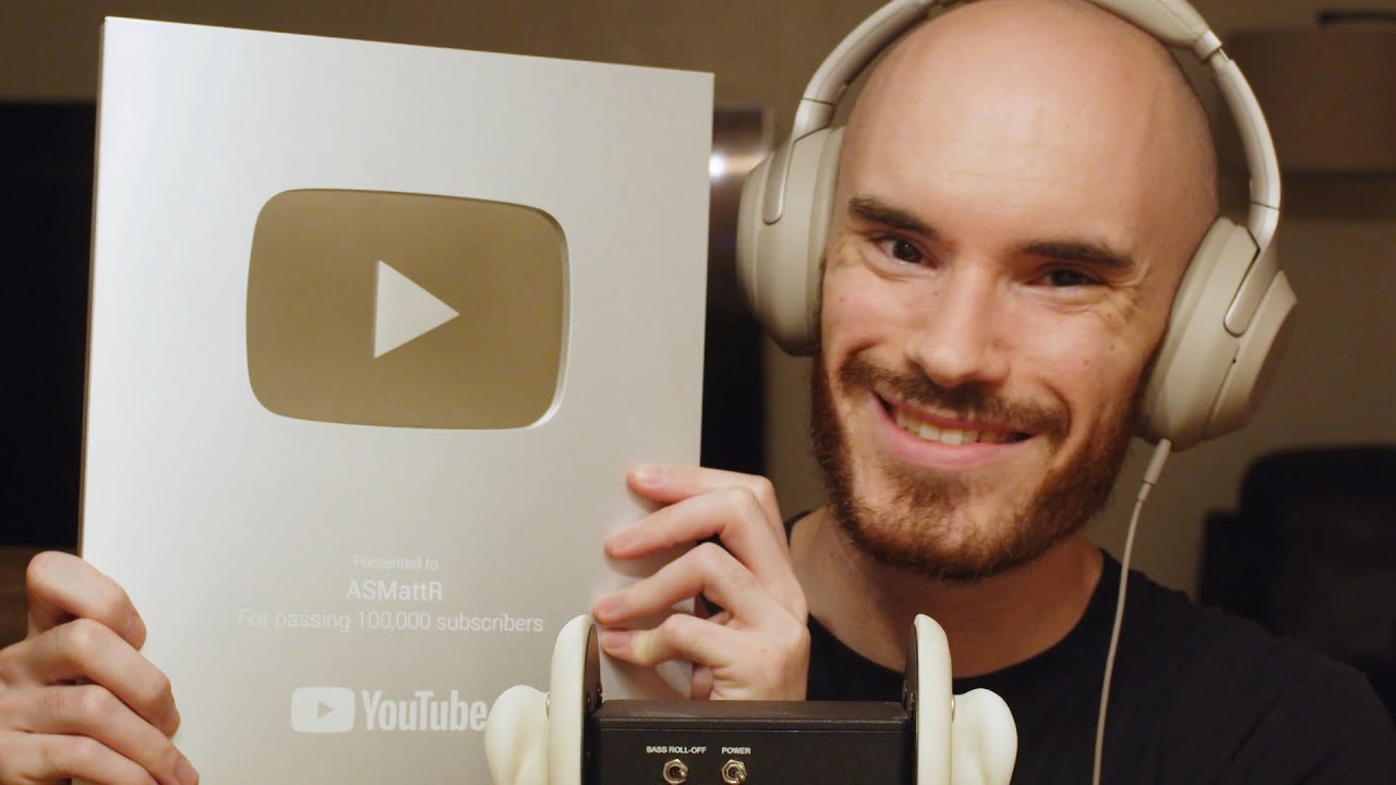 [ASMR] Unboxing My Silver Play Button!