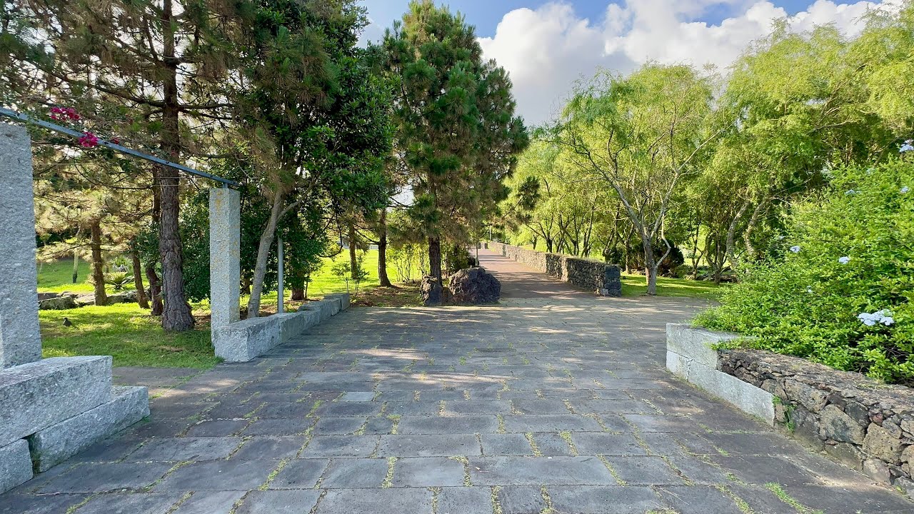 Parque Urbano 🏞️ Ponta Delgada Walking Tour 4K, Sao Miguel Azores Portugal 🇵🇹 - 16.06.2025