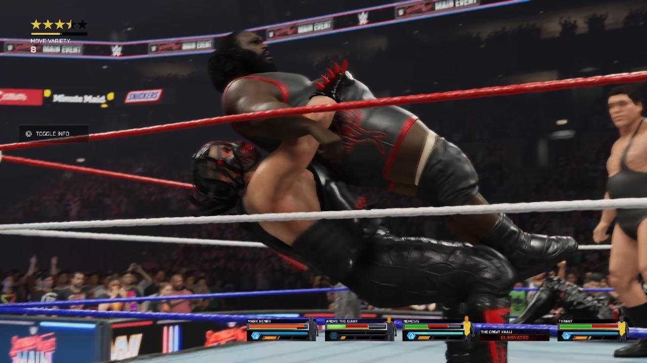WWE 2K25 - THE GIANTS BATTLE ROYAL