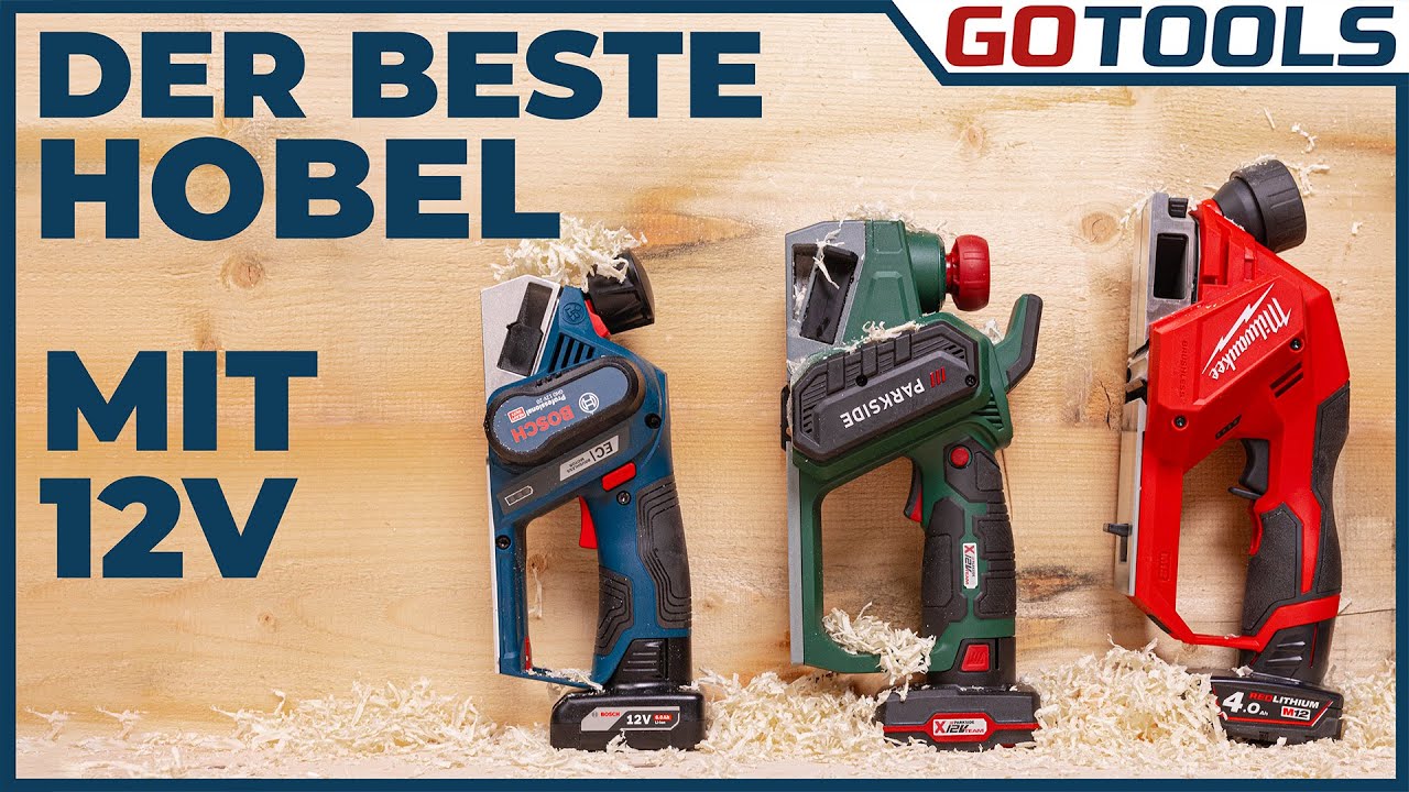 Der beste 12V Akku Hobel! Bosch VS Milwaukee VS Parkside! Mit Verlosung
