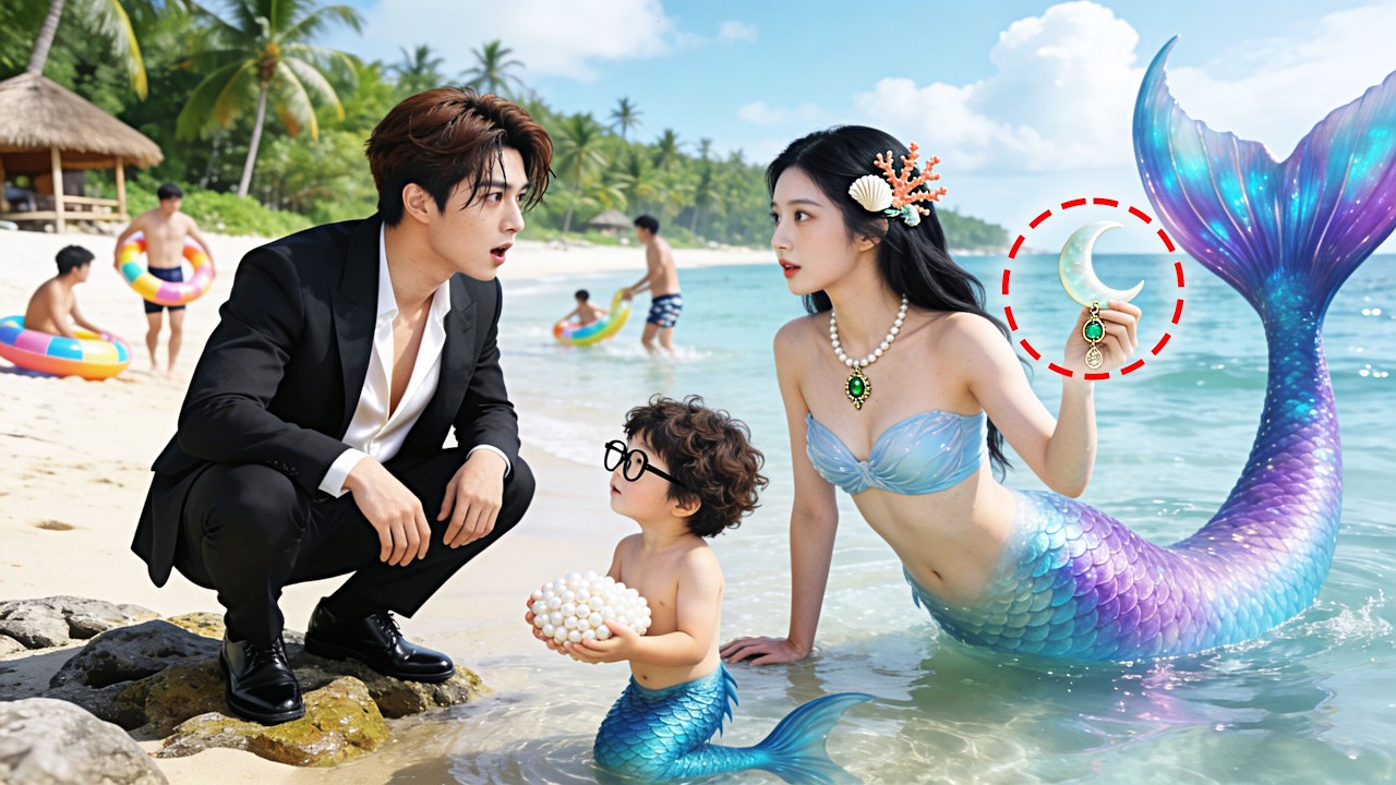 CEO ने वन-नाइट में वस्तु खोई; मत्स्य कन्या माँ-बेटे ने लौटाया। अपना छोटा रूप देख चौंका!