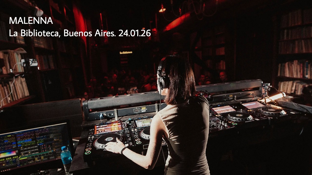 MALENNA – Opening Set for Armina | La Biblioteca, Buenos Aires. 24.01.26