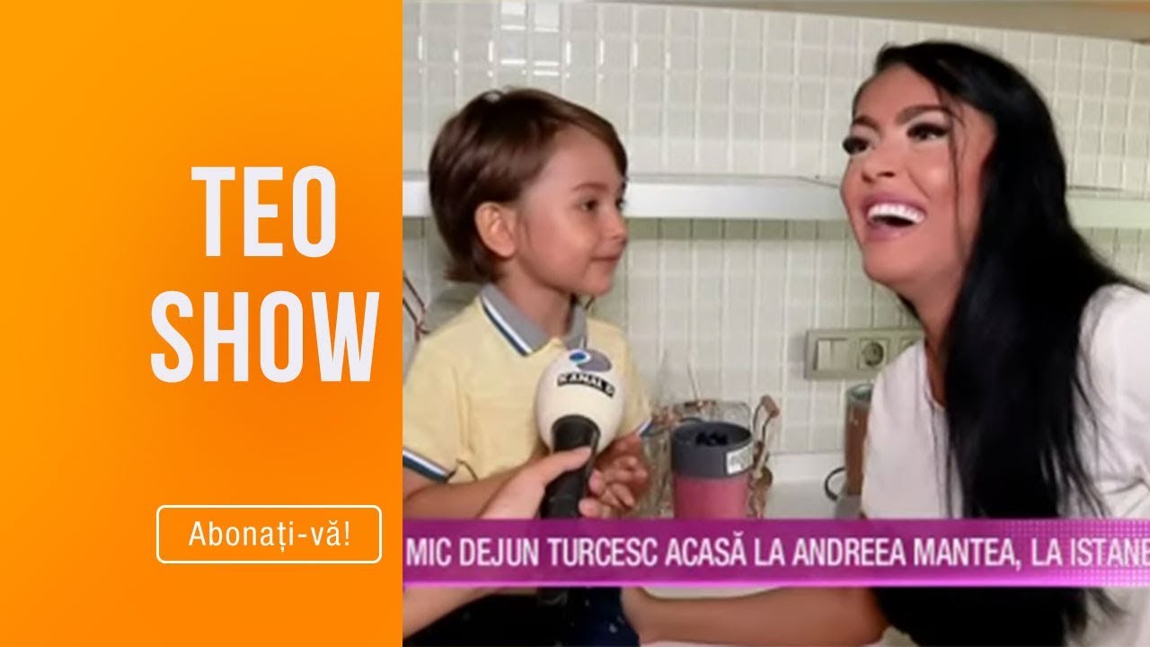 Teo Show - Cum arata o dimineata din viata Andreei Mantea! Imagini din culisele 