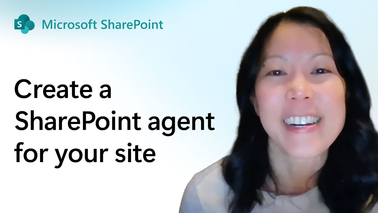 Создайте агента SharePoint для вашего сайта