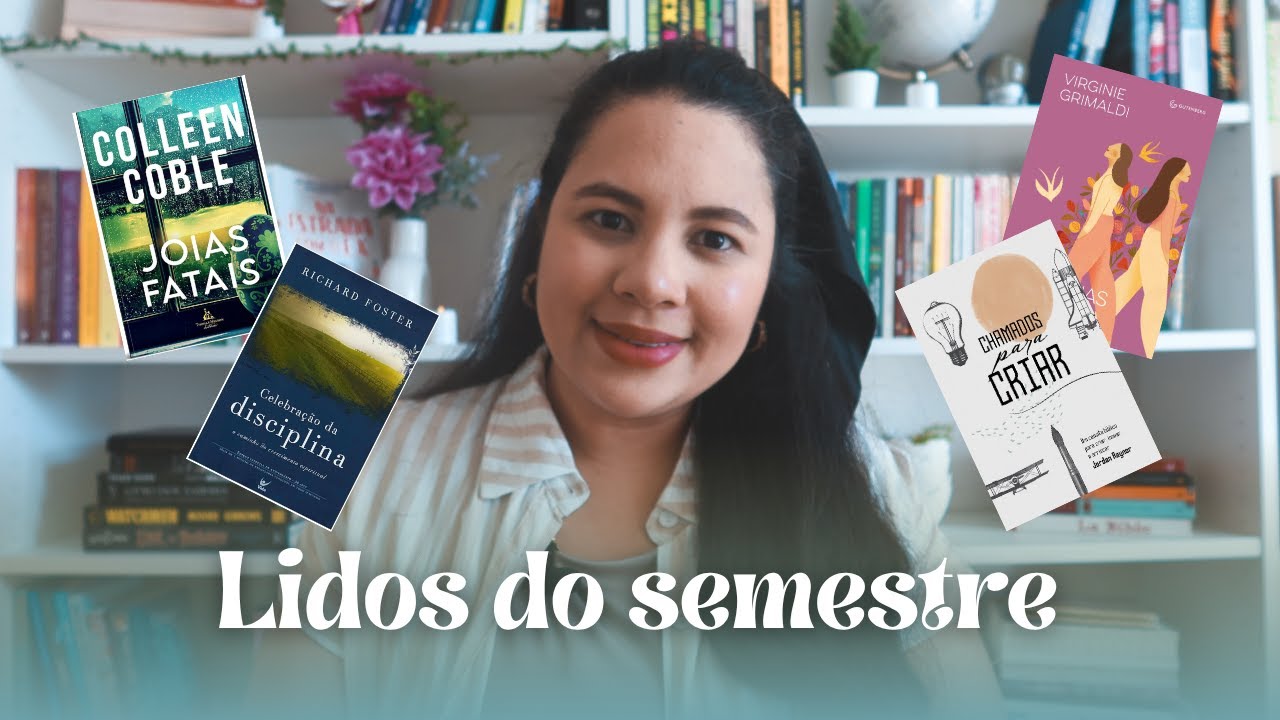 Lidos do semestre 📖  #livroscristãos muitos livros 5 estrelas!! -  Mariana Amaral